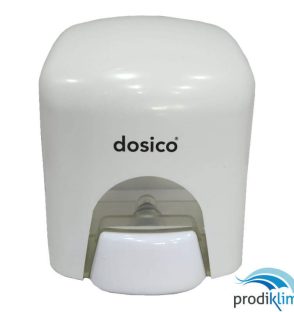dosificador jabón plástico blanco