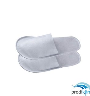 zapatilla desechable tejido