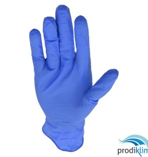 guante nitrilo azul sanyc